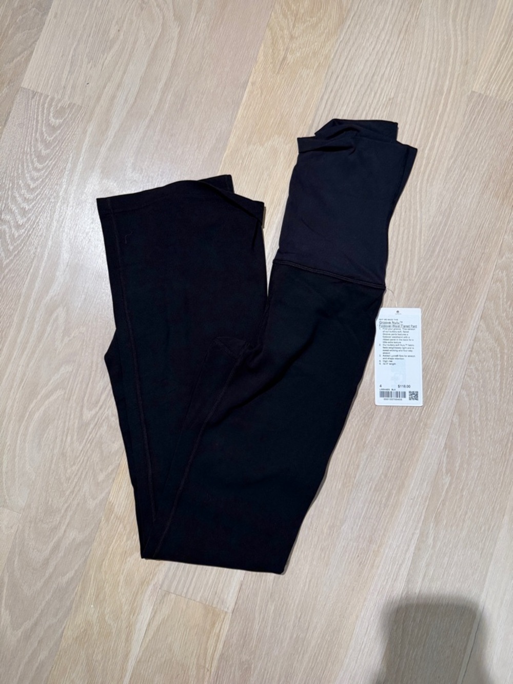 Lululemon holdover waist flared groove
